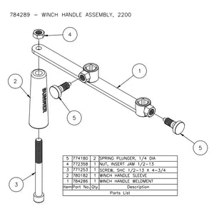 2 Speed Handle Weldment