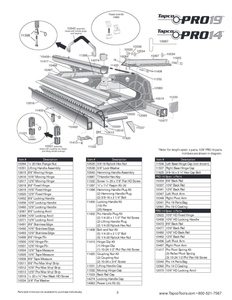 Vinyl strip for Pro and Maximum series aluminum benders